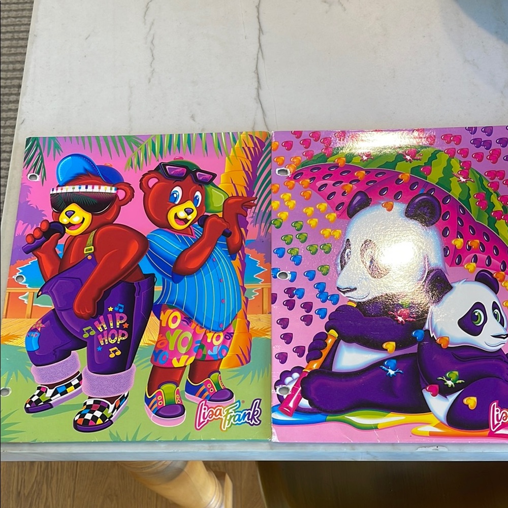 Lisa Frank 90s pocket folders - 5